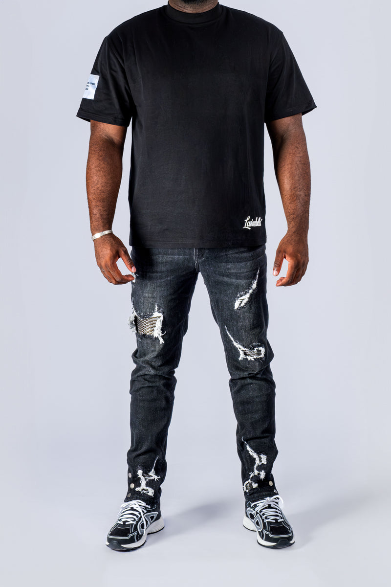JEANS NOIR LVB