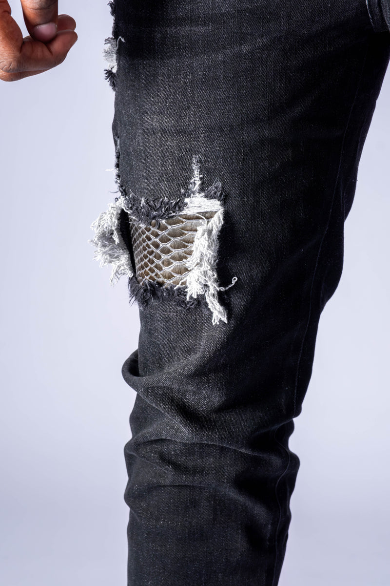 JEANS NOIR LVB