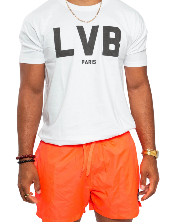 T-SHIRT WHITE LVB PARIS