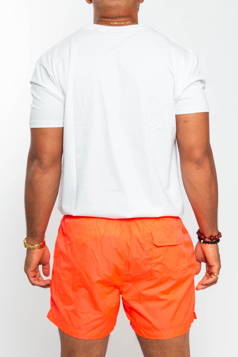 Short de bain online orange